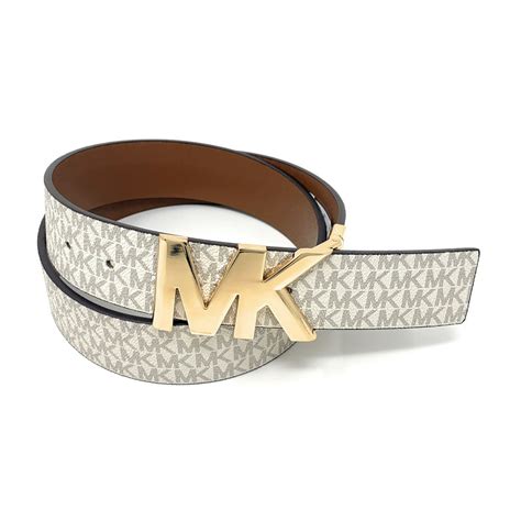 michael michael kors reversible belt|michael kors men's logo belt.